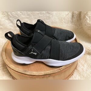 Black Puma Dare AC Sneakers Women's Training Athletic Soft Foam Shoes Size 7.5